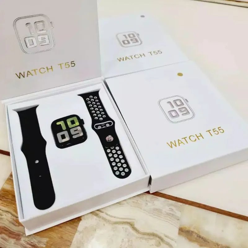 Smartwatch T55 Layar Sentuh + 2 Tali