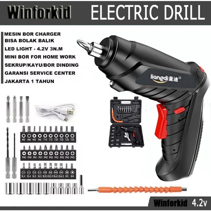 Bor Cordless Mini Portable